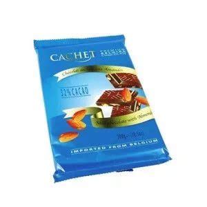 Шоколад Cachet Milk chocolate with Almonds отзывы