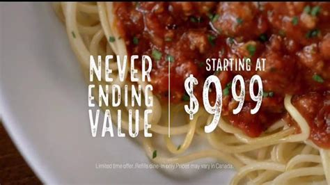 Olive Garden Never Ending Pasta Bowl Tv Commercial Its Back Ispottv