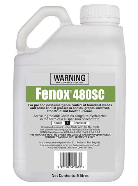 Fenox® 480SC | Herbicides | Adria | Crop Protection Solution NZ