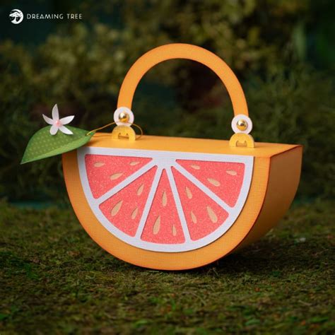 Citrus Handbag Premium 3d Svg File For Cricut Silhouette Cameo