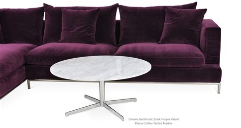 Purple Velvet Sectional Sofa Cabinets Matttroy