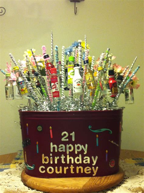 21st Birthday Idea Saw It On Pinterest And Made My Own Birthday Party