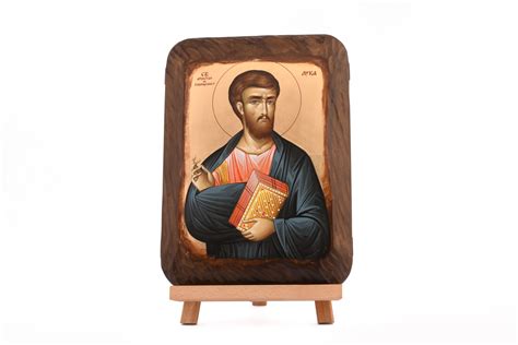 Осликана икона Свети Апостол Лука - Храм Светог Саве