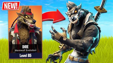 Fortnite *NEW* Werewolf Skin Evolution! (Fortnite Season 6 Gameplay ...