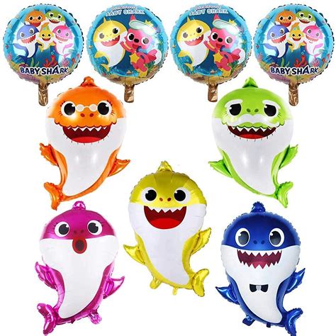 Buy Shark Baby Balloons Party Supplies Baby Shark Party Helium