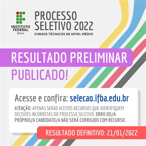 Nota P Blica Divulgado Resultado Preliminar Do Processo Seletivo