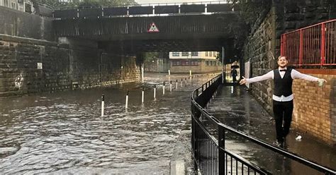 Incredible Pictures Show Heavy Flooding In Cardiff After Loudest Ever
