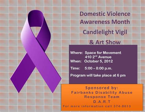 Whats Happening Domestic Violence Awareness Month Candlelight Vigil