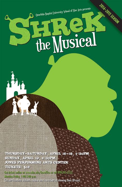 Shrek The Musical Broadway Logo