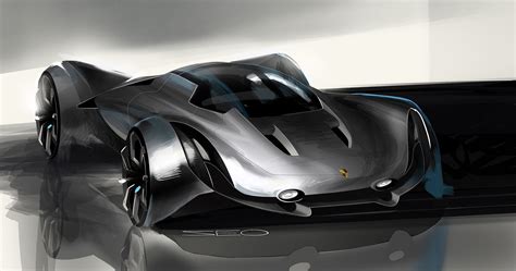 Porsche Concept 2017 Futuristic Cars Car Design Automotive Design