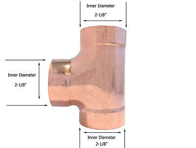 Libra Supply Inch Inch Dwv Wrought Copper Sanitary Tee C X C