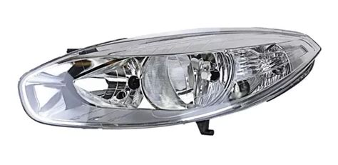 Optica Faro Renault Fluence Hasta Izquierda Original