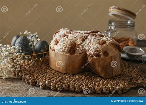 Delicious Italian Easter Dove Cake Traditional Colomba Di Pasqua On