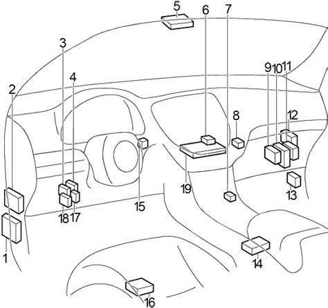 Infiniti Q45 2002 2006 Fuse Box Cars Fuse Box Diagrams