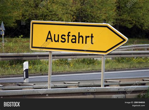 Ausfahrt Schild Image & Photo (Free Trial) | Bigstock