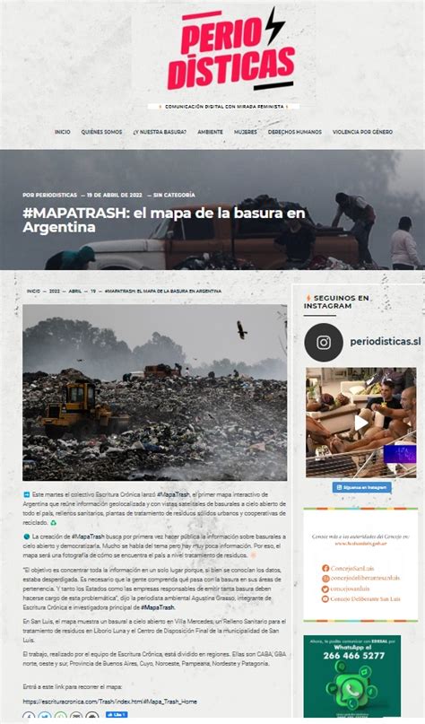 Mapa Trash En Los Medios Resumen Del Escritura Cr Nica