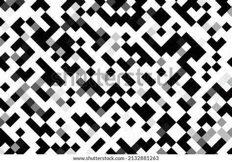 Background White Black Rectangle Pattern Stock Illustration 2132881263 ...