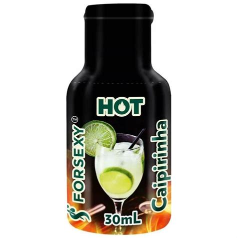 Gel Comest Vel Sabor Caipirinha Hot Excita E Esfria Ml For Sexy