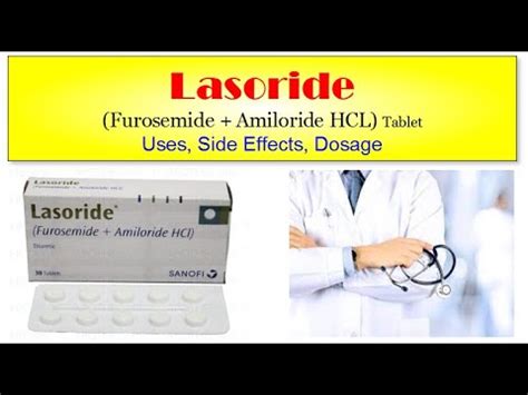 Lasoride Tablet Uses In Urdu Furosemide And Amiloride Tablet Used