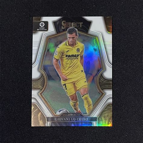 Panini Select La Liga Giovani Lo Celso Mezzanine White Prizm