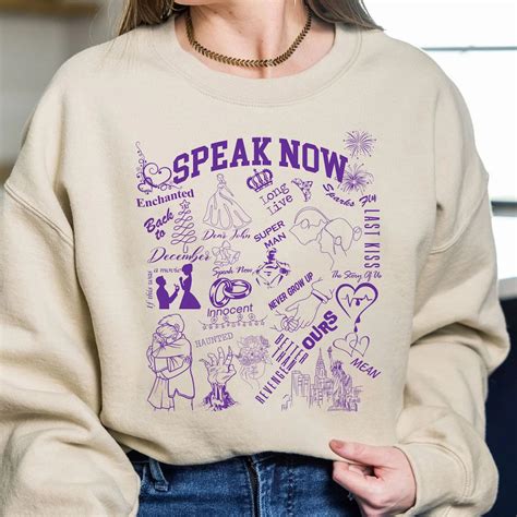 Speak Now Deluxe Edition Comfort Colors Sweatshirt Speak Now Etsy