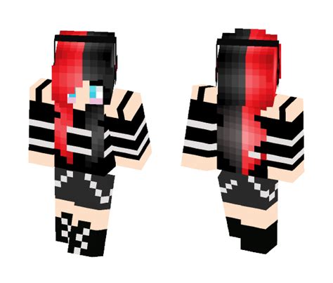 Download Gothic Gamer Girl Minecraft Skin For Free Superminecraftskins