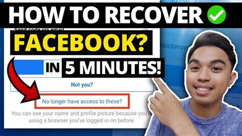 NEW How To Recover Facebook Account Without Email And Phone Number