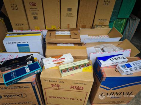 Boc Seizes P M Smuggled Cigarettes In Bataan Portcalls Asia