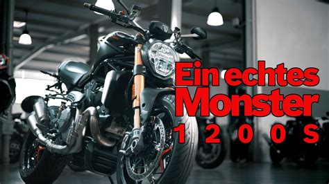 Ducati Monster 1200S Test Das Beste V2 Naked Gesucht YouTube