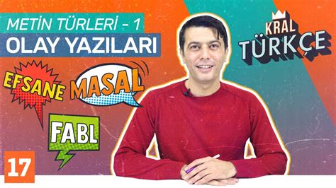 Metin Türleri 1 Olay Yazıları Masal Efsane Fabl Örnekleri ve