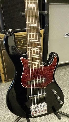 Cort Gb35j 5 String Jazz Electric Bass Pro Passive Sound Reverb