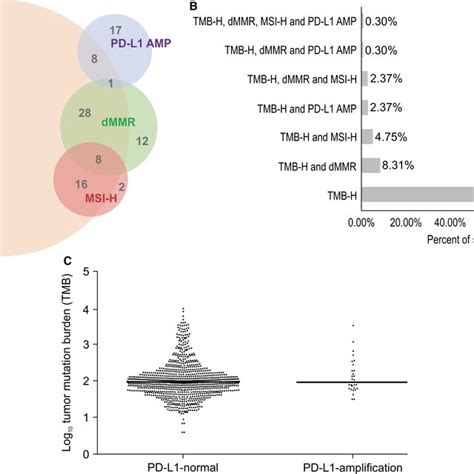 Relationship Between Tmb‐h And Msi Dmmr And Pd‐l1 Amp Across Cancer Download Scientific