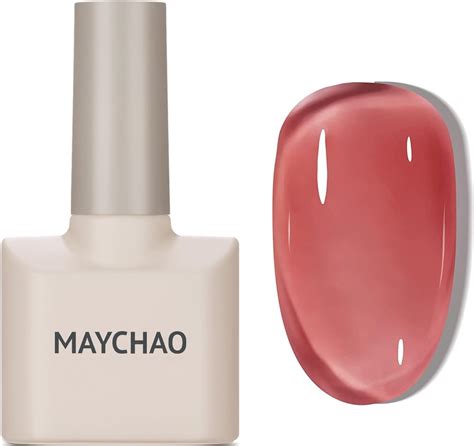 Maychao Jelly Gel Nail Polish Ml Blush Pink Jelly Gel Polish Soak