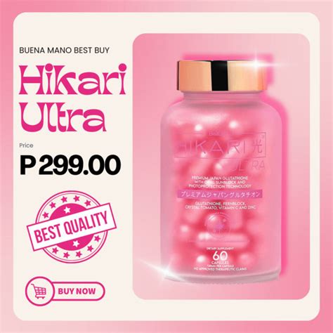 Hikari Capsule Premium Japan Glutathione Ultra Slim And On The Go