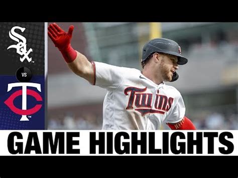 White Sox Vs Twins Game Highlights 4 23 22 MLB Highlights YouTube