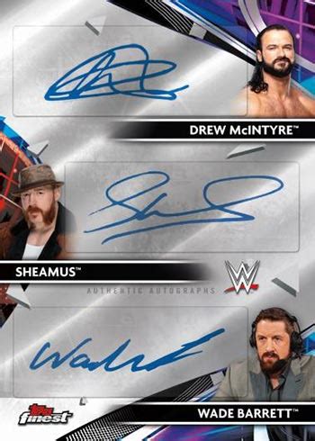 Topps Wwe Finest Checklist Hobby Box Info Release Date