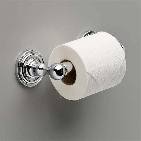 Greenwich Collection Double Post Toilet Paper Holder In Polished Chrome By Liberty Hardware