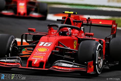 Charles Leclerc Ferrari Monza 2019 · Racefans