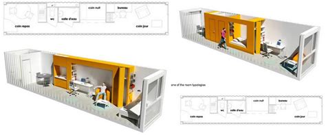 Easy Home container: File Storage container home floor plan