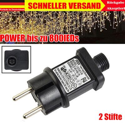 LED Lichterketten Netzteil Adapter Transformator Treiber Werkzeuge 31V