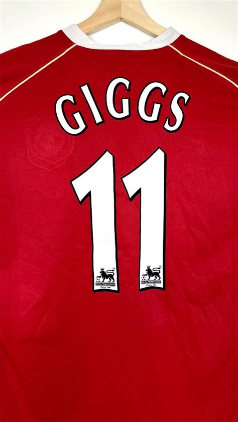 Maillot Vintage Authentique 2006 07 Manchester United Domicile Giggs