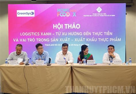 Logistics xanh trong sản xuất xuất khẩu thực phẩm