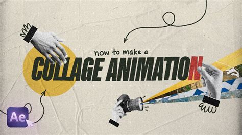 How To Make A Collage Animation After Effects Tutorial Youtube