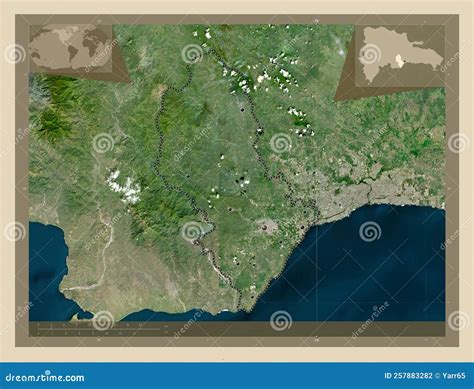 San Cristobal Dominican Republic High Res Satellite Major Cities