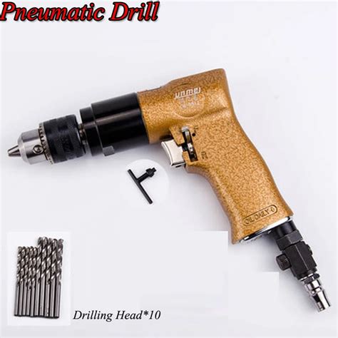 Air Drill Pistol Type 38 Self Locking Reversible Pneumatic Drills Air