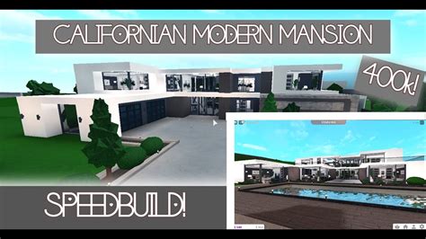 400K Bloxburg Modern Mansion