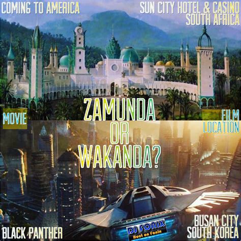 Zamunda Africa Map