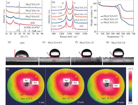 Reduced Graphene Oxide Aerogel Decorated With Mo C Nanoparticles