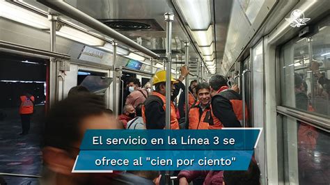 Reabren Tramo Tlatelolco Indios Verdes L Nea Del Metro Cdmx Opera