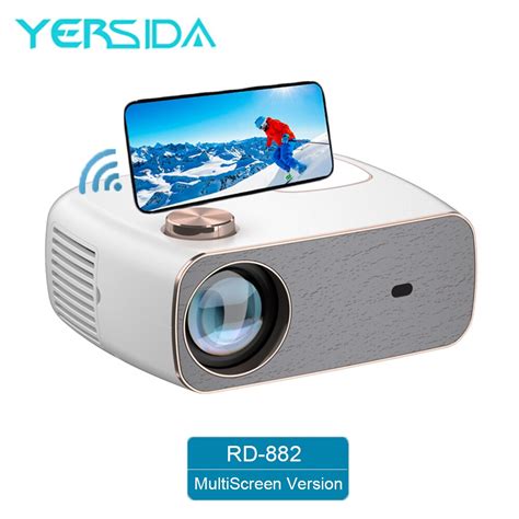 YERSIDA Projector RD882 New LCD Portable 280 ANSI Multiversion